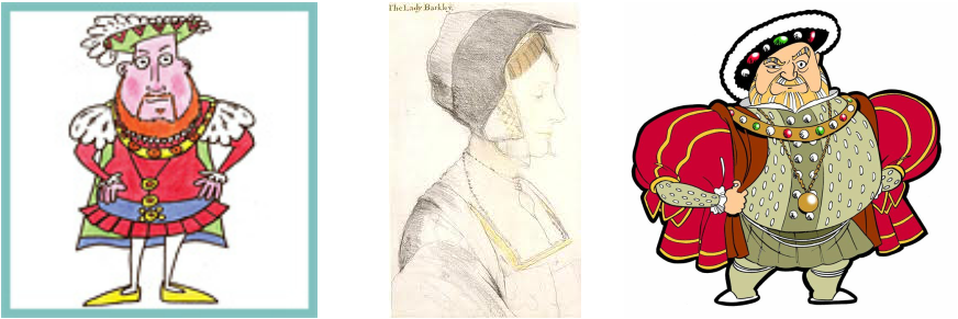872x291 Tudor Portrait Art - Tudor Drawings
