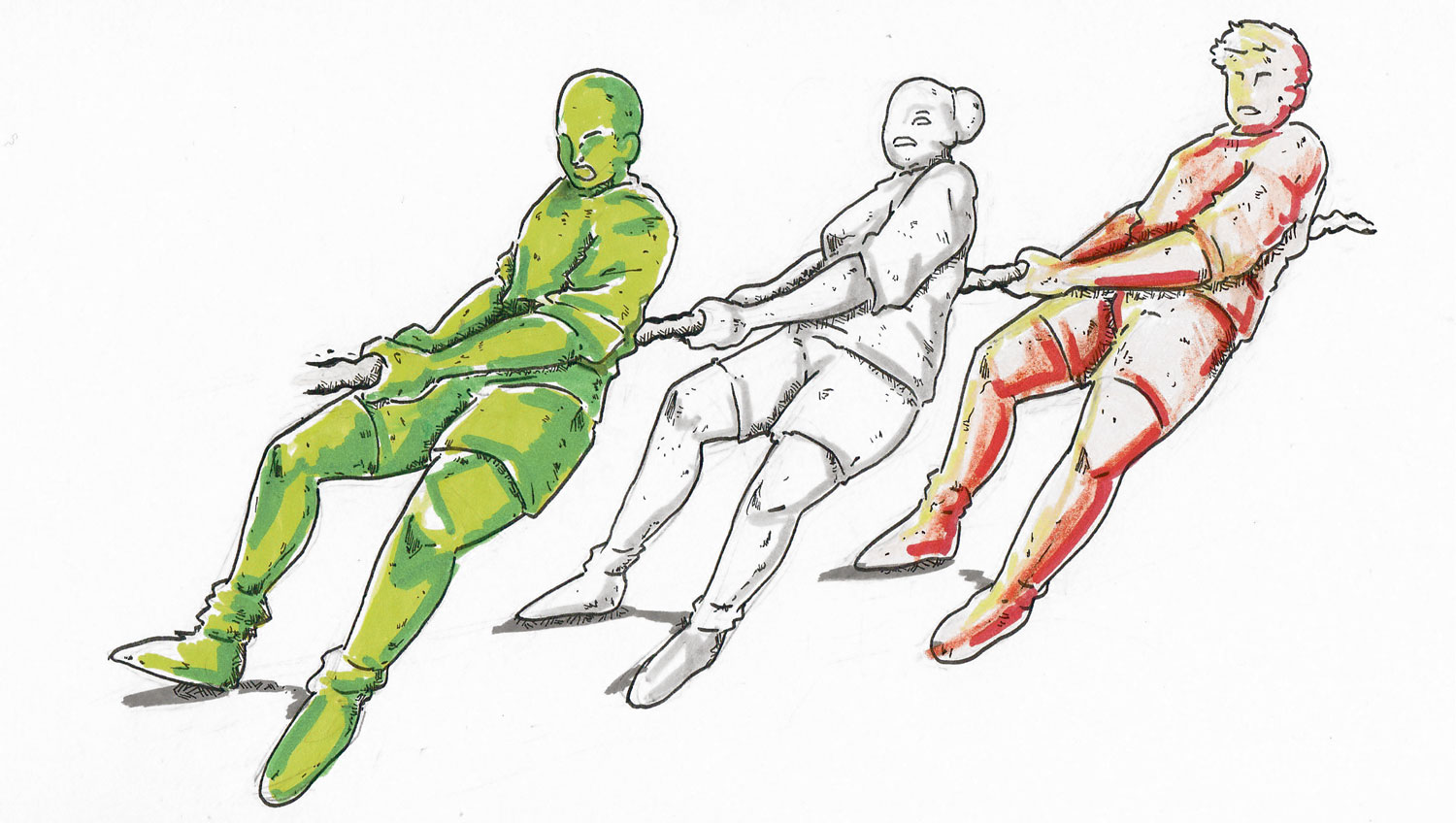 1500x848 one step forward, two back for irish tug of war the university times - Tug Of War Drawing