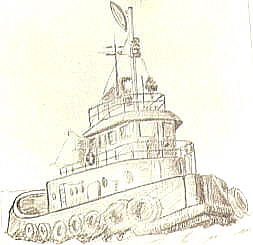 253x245 pencil drawing tugboat laohutiger - Tugboat Drawing