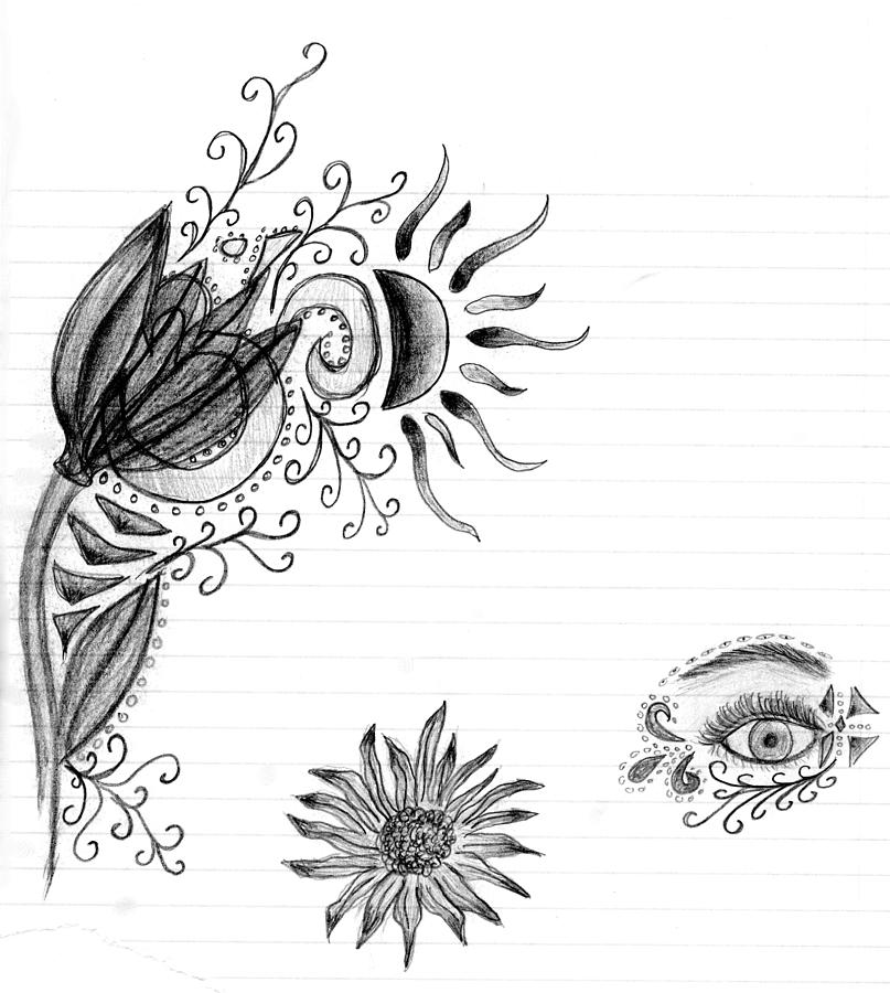 807x900 Tulip Drawing - Tulip Drawings In Pencil