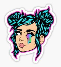 210x230 Trippy Tumblr Alien Drawing Stickers Redbubble - Tumblr Alien Drawing