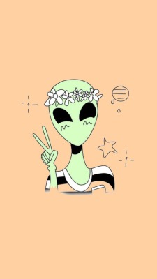 225x400 Alien Background Tumblr - Tumblr Alien Drawing