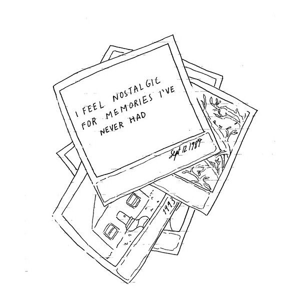 600x600 a strange kind of nostalgia oc ' benjimen zhang drawings - Tumblr Backgrounds Drawing