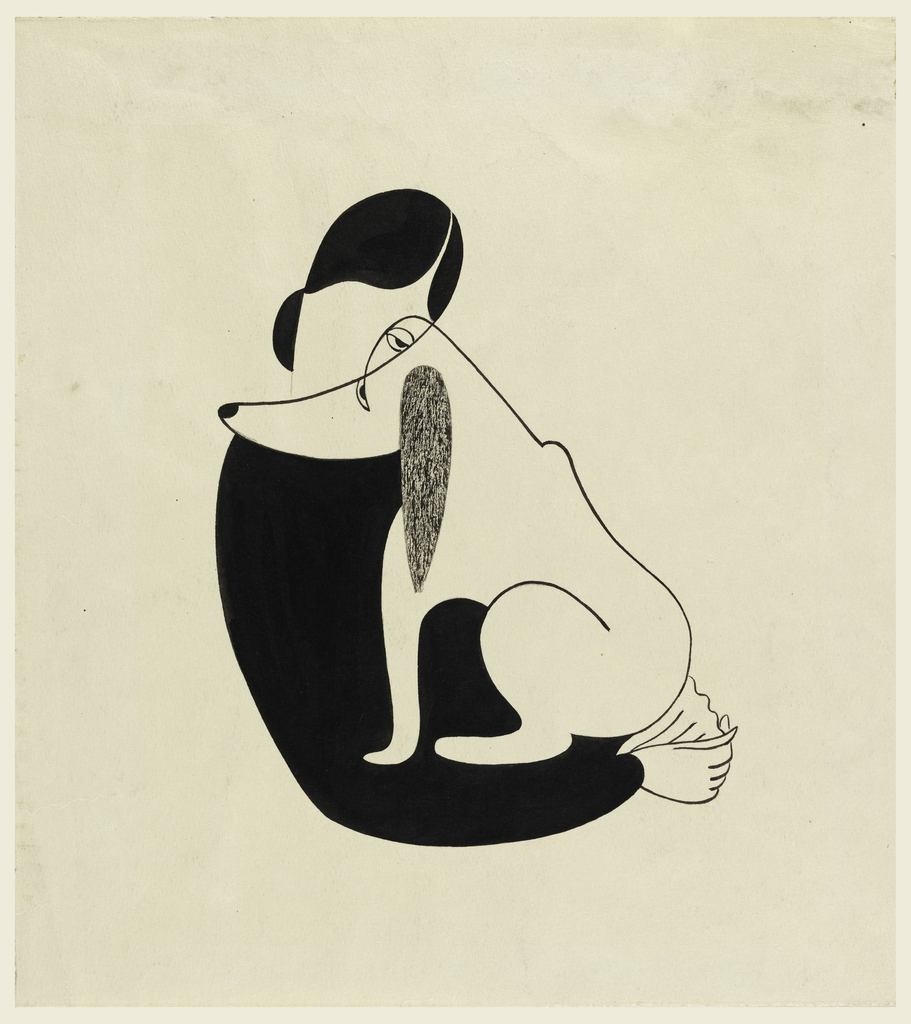 911x1024 dogs of new york cooper hewitt, smithsonian design museum - Tumblr Dog Drawing