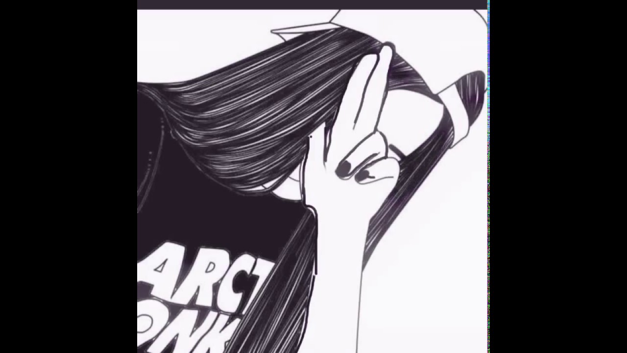 1280x720 Drawing Tumblr Girl - Tumblr Drawing Girl