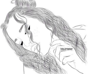 300x250 Images About Tumblr Girl Drawing On We Heart It See More - Tumblr Drawing Girl