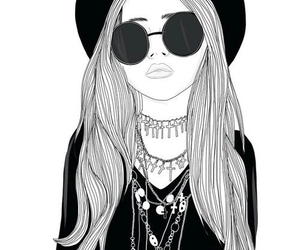 300x250 Images About Girls Drawing Tumblr On We Heart It See More - Tumblr Drawing Girl