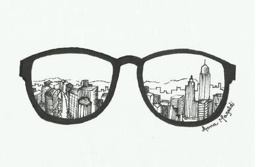 500x327 Related Image Doodles And Stuff Easy Drawings - Tumblr Glasses Drawing