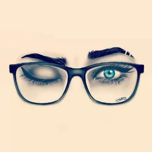 500x500 Art - Tumblr Glasses Drawing