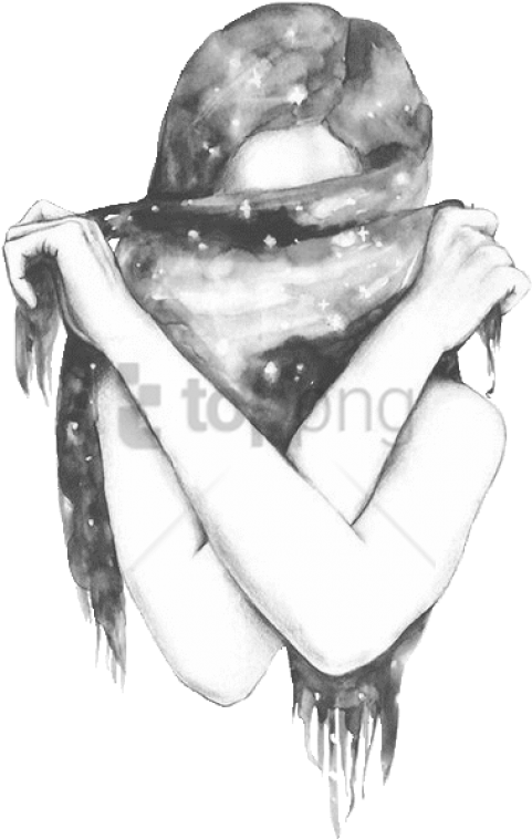 481x758 drawing of girl tumblr hipster png image with transparent - Tumblr Hipster Girl Drawing
