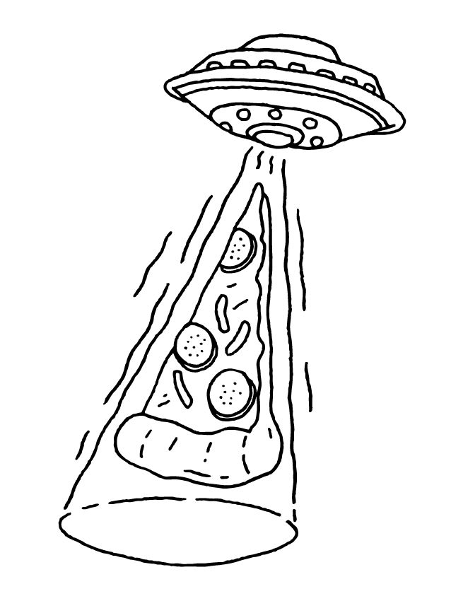 638x850 Pizza Png Tumblr Images In Collection - Tumblr Pizza Drawing