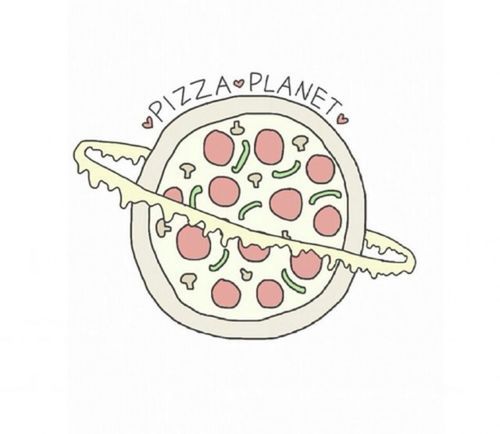 500x434 Pizza Via Tumblr Tumblr - Tumblr Pizza Drawing