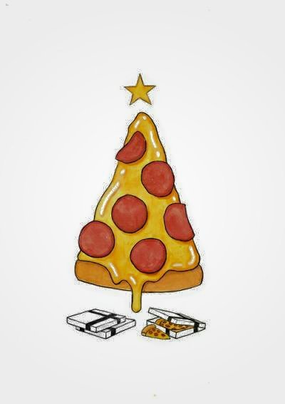 400x567 Merry Christmas Pizza Tumblr - Tumblr Pizza Drawing