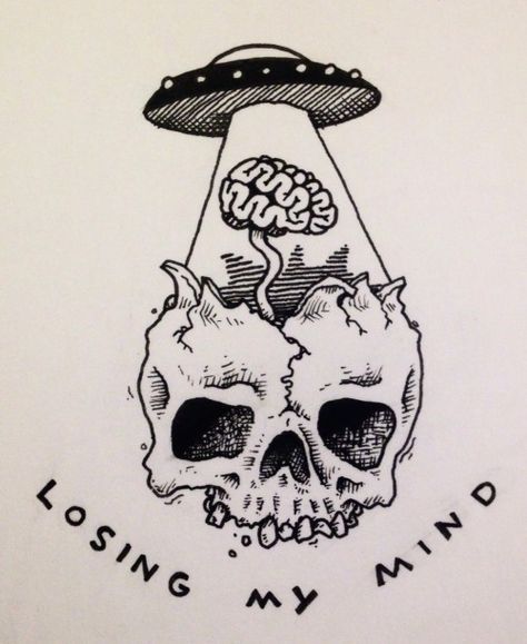 474x579 Art, Drawings, Alien Tattoo - Tumblr Skull Drawing