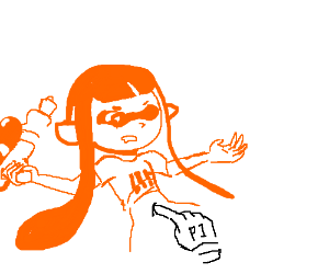 300x250 And Then He Poked The Squid In The Tummy Drawing - Tummy Drawing