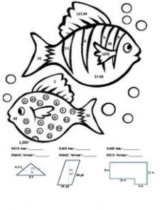 225x295 tuna fish coloring - Tuna Fish Drawing