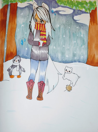 320x431 tundra drawings on paigeeworld pictures of tundra - Tundra Drawing