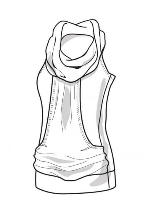 500x699 neptune tunic - Tunic Drawing