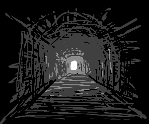 300x250 The Light - Tunnel Drawing