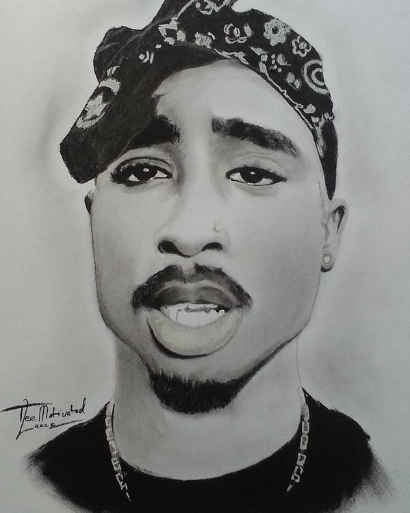 Tupac Drawing at PaintingValley.com | Explore collection of Tupac Drawing