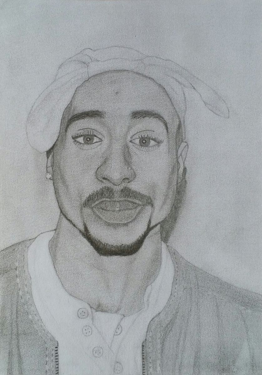 837x1200 tupac shakur drawing - Tupac Shakur Drawing