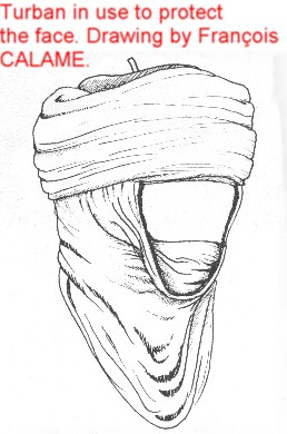 258x390 and turbans of the zouaves - Turban Drawing