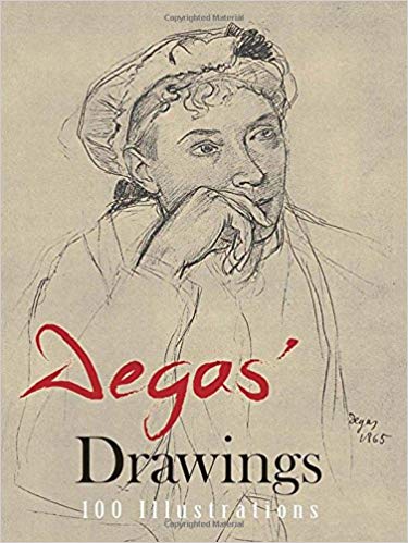 375x499 degas' drawings - Turban Drawing
