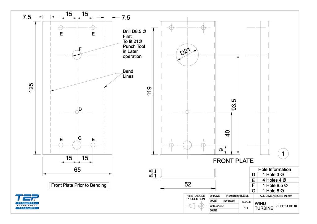 1024x724 wind turbine project working drawings stem - Turbine Drawing