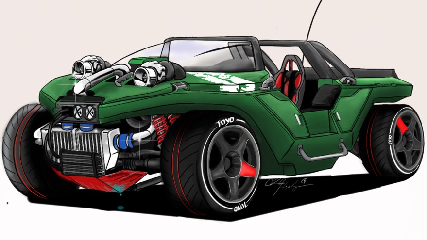 879x495 finished my twin turbo warthog drawing halo - Turbo Drawing