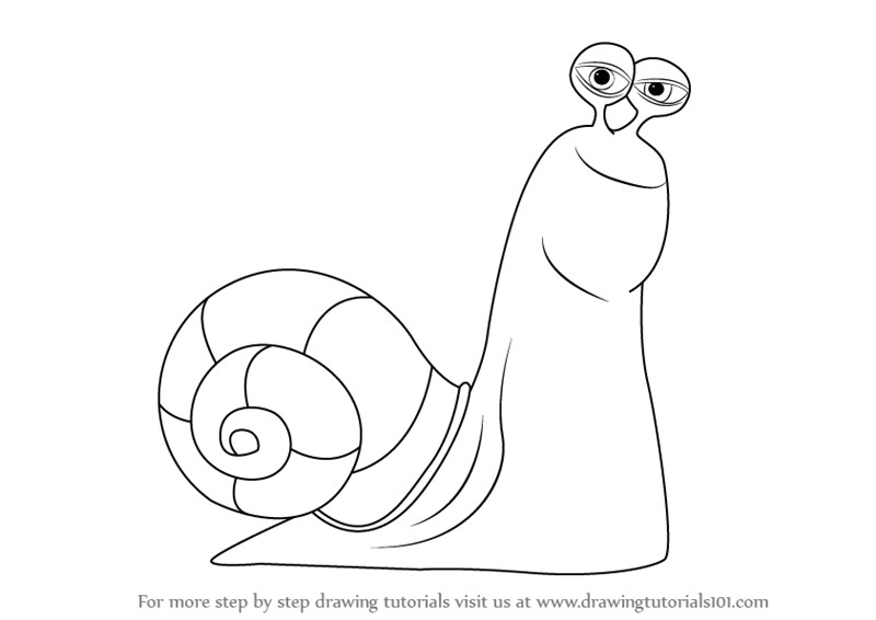 800x566 Learn How To Draw Whiplash From Turbo Movie - Turbo Drawing