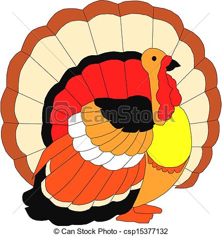 442x470 Vector Turkey Bird Vectors - Turkey Bird Drawing