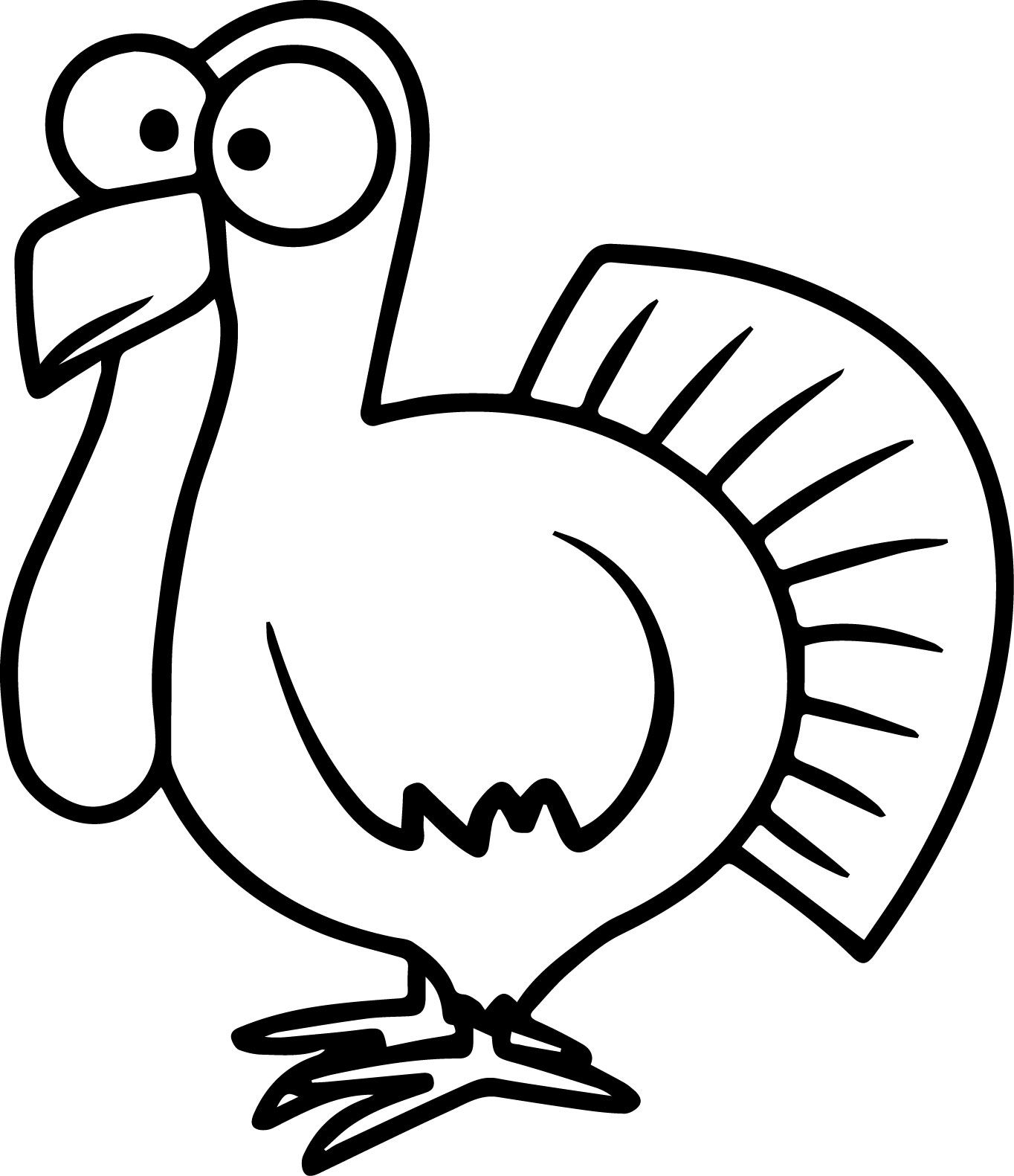 1364x1581 turkey cartoon coloring pages wecoloringpage turkey cartoon - Turkey Cartoon Drawing