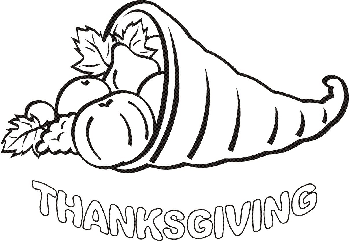 1206x834 cute easy turkey drawing thanksgiving day turkey coloring pages - Turkey Drawing For Thanksgiving