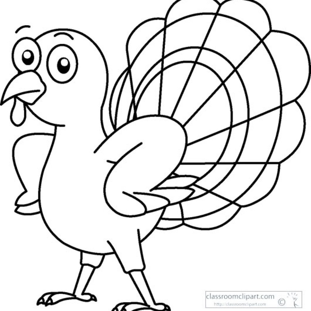 1024x1024 Turkey Outline Clipart Book Clipart House Clipart Online Download - Turkey Drawing Outline