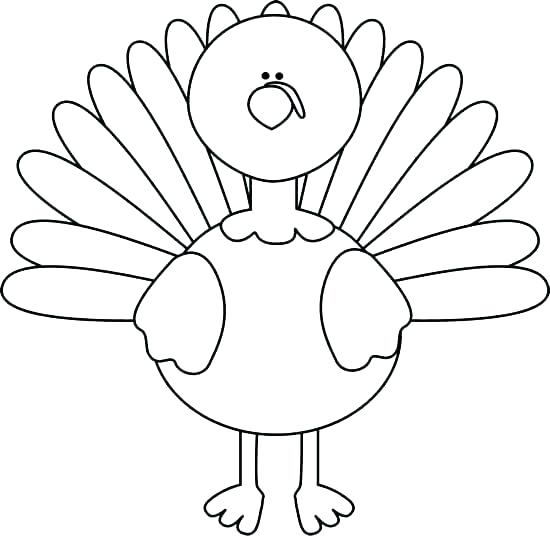 Turkey Drawing Outline at PaintingValley.com | Explore collection of