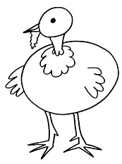 173x233 Draw A Turkey - Turkey Drawing Pictures