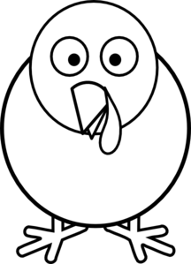216x299 Turkey Face Cliparts - Turkey Face Drawing