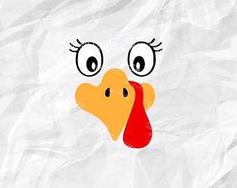 340x270 Turkey Face Etsy - Turkey Face Drawing