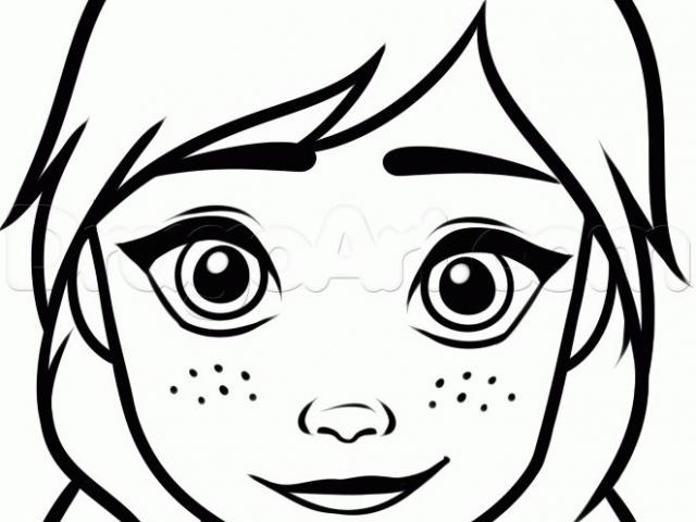 640x480 Drawn Turkey Face - Turkey Face Drawing