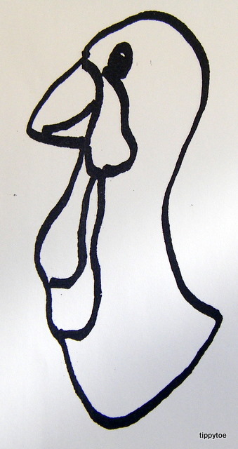 339x640 Tippytoe Crafts Turkey Windsocks - Turkey Head Drawing