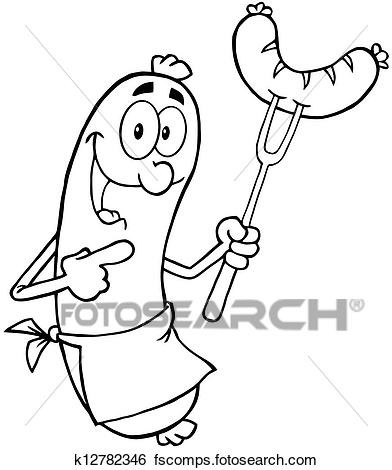 392x470 turkey leg clipart pencil clipart - Turkey Leg Drawing