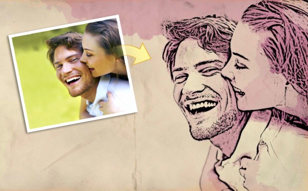 600x373 turn your photos into charcoal drawings befunky blog - Turn Image Into Drawing