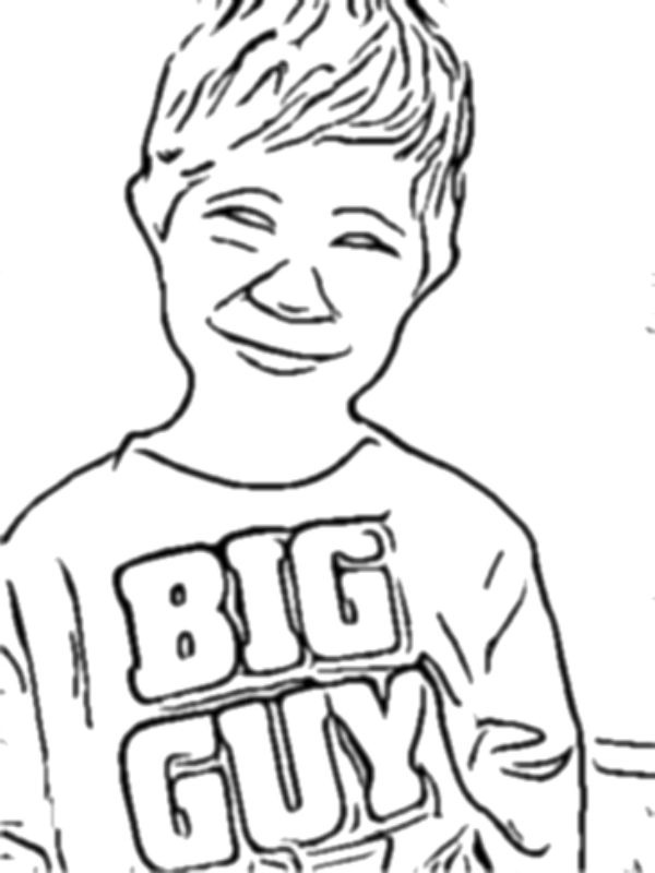 600x800 turn your childs photo into a coloring page! - Turn My Photo Into A Drawing