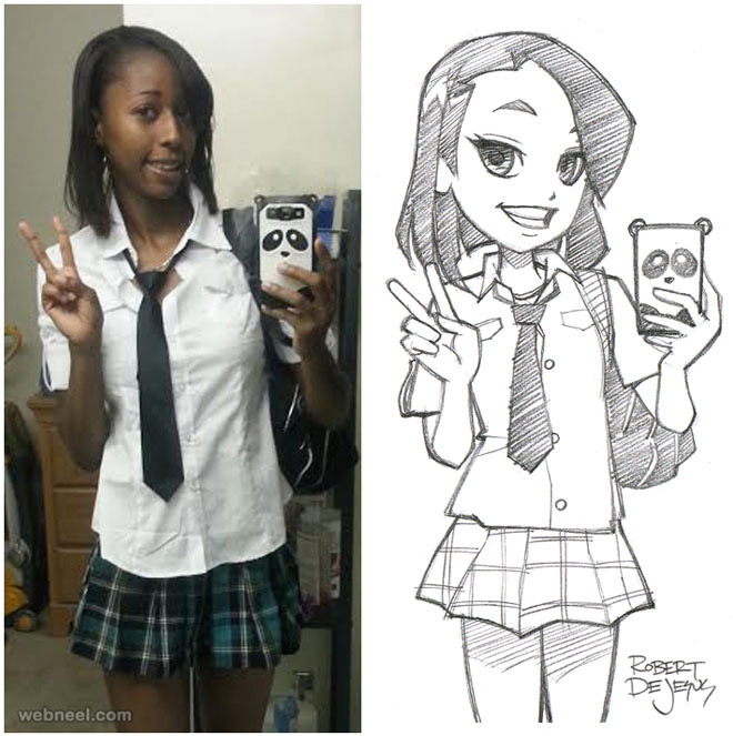 660x663 turn photo into cartoon - Turn Photo Into Drawing