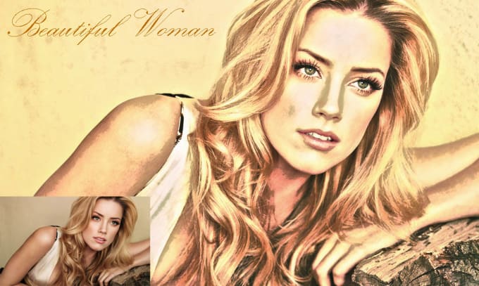 680x407 turn your photo into drawing digital and photoshop editing - Turn Photo Into Drawing