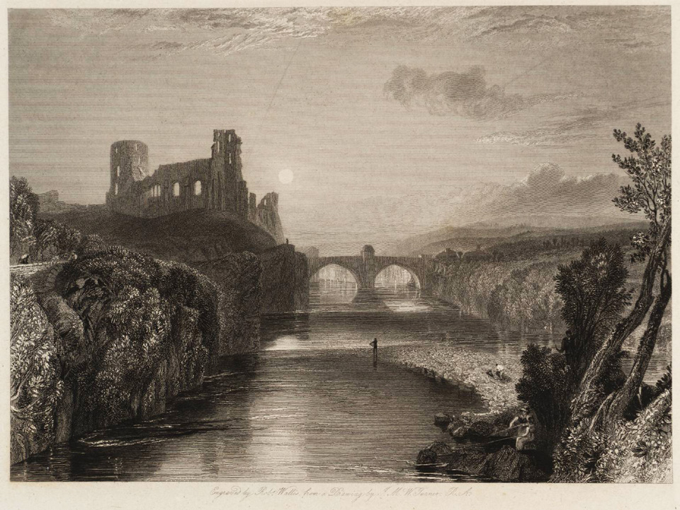 960x721 Drawings And Paintings Of Northern English Castles - Turner Drawings