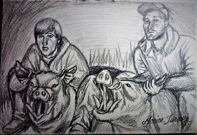 639x438 Custom Pencil Drawings - Turner Drawings