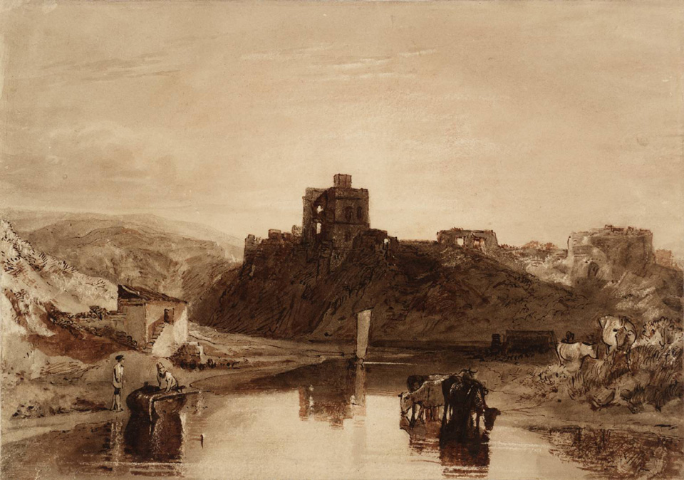 960x674 Drawings And Paintings Of Castles - Turner Drawings