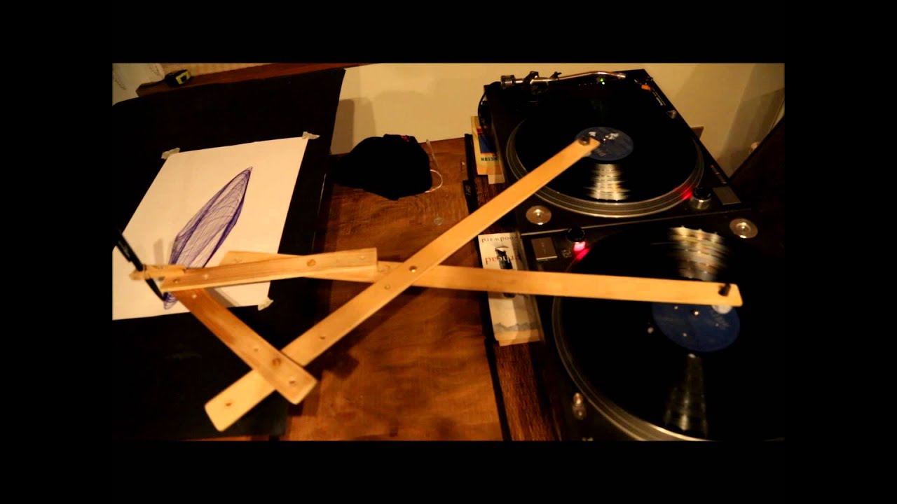 1280x720 turntable drawing machine - Turntable Drawing