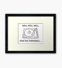 210x230 turntable drawing wall art redbubble - Turntable Drawing